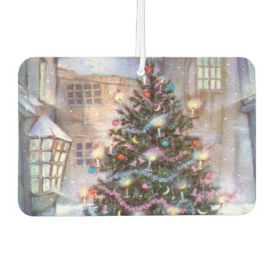 Christmas Tree Vintage Car Air Freshener