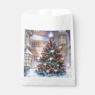 Christmas Tree Vintage Favour Bags