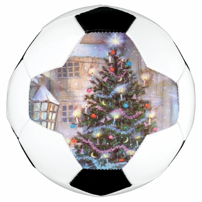 Christmas Tree Vintage Football (Front)