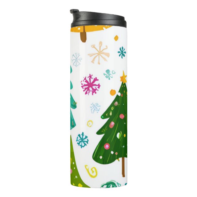 Christmas Tree Water Bottle – Stay Hydrated  (Rotated Right)