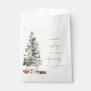 Christmas Tree Wedding Favour Bag