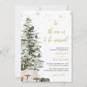 Christmas Tree Wedding Invitations