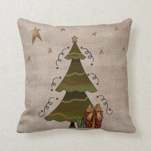 Christmas Tree Whimsy Cushion