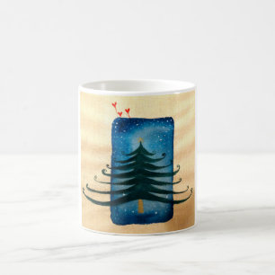 Christmas Tree White 325 ml Classic White Mug