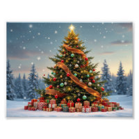Christmas Tree Winter Wonderland
