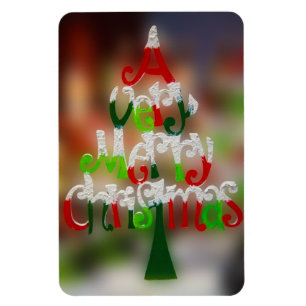 Christmas Tree Wishes Magnet