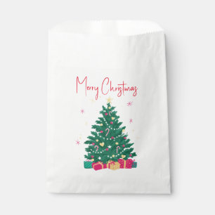 Christmas Tree with Gifts Favour Bags