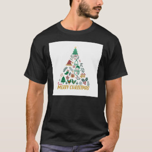 Christmas Tree with Yellow Star T-Shirt
