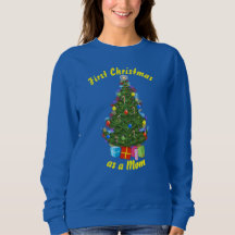 Christmas Tree Womens Sweatshirt