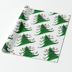 Christmas Tree Wrapping Paper
