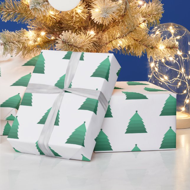 Christmas Tree Wrapping Paper (Holidays)