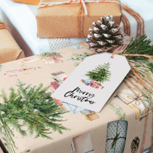 Christmas Tree Wrapping Paper