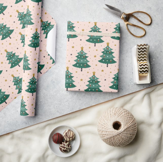 Christmas Tree Wrapping Paper (Crafts)