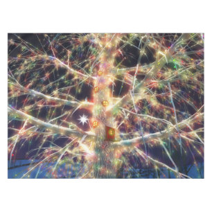 Christmas Treehouse Tablecloth