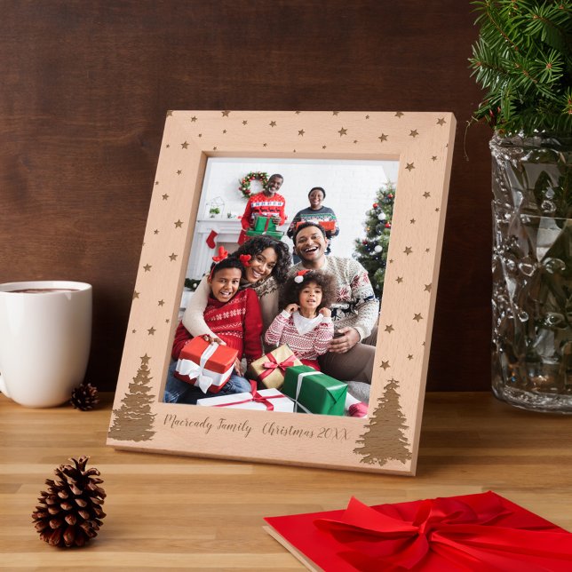 Christmas Trees and Starlight 10x8 Etched Frames (Creator Uploaded)