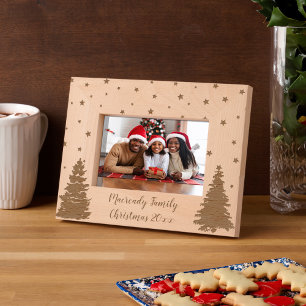 Christmas Trees and Starlight Etched Frames