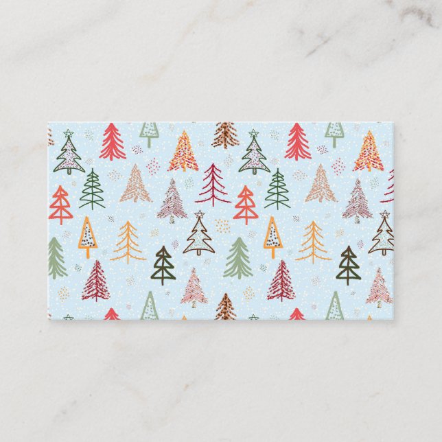 Christmas Trees Business Card (Front)