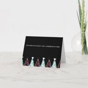 Christmas Trees Card