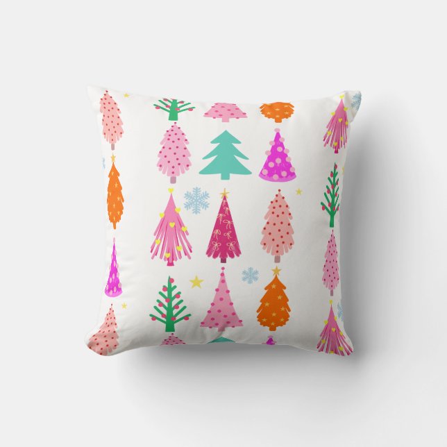 Christmas trees cushion (Front)