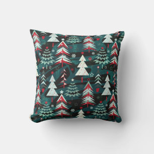 Christmas trees.  cushion