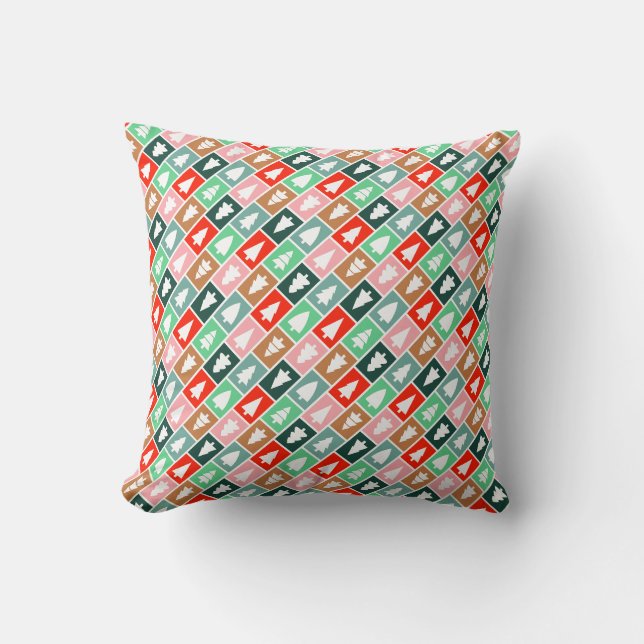 Christmas Trees Cushion (Front)