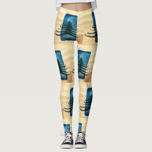 Christmas Trees Custom Leggings