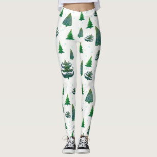Christmas Trees Custom Leggings