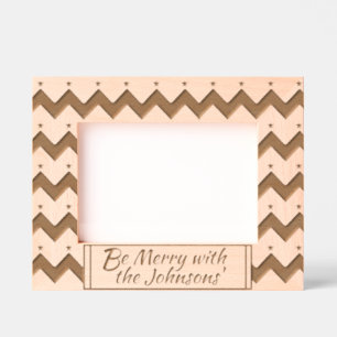 Christmas Trees Etched Frames