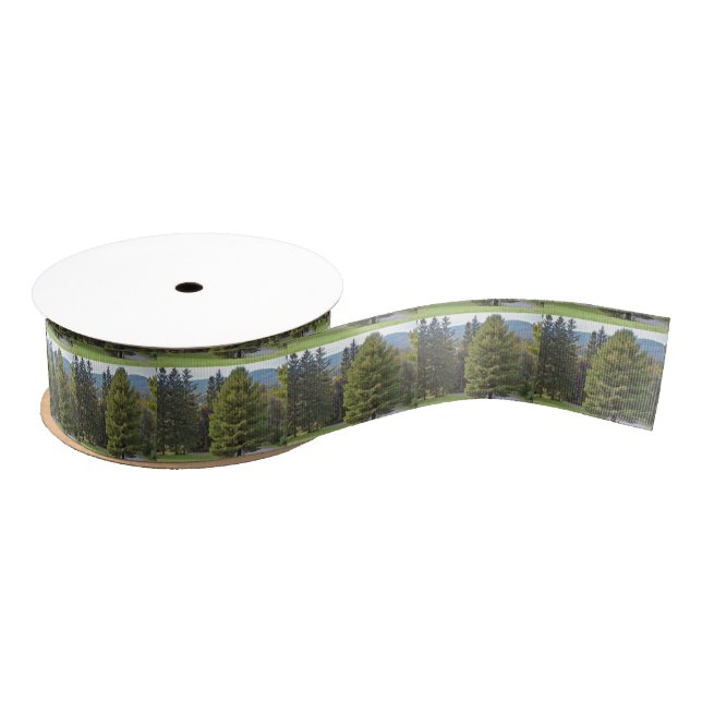 Christmas Trees Grosgrain Ribbon (Spool)