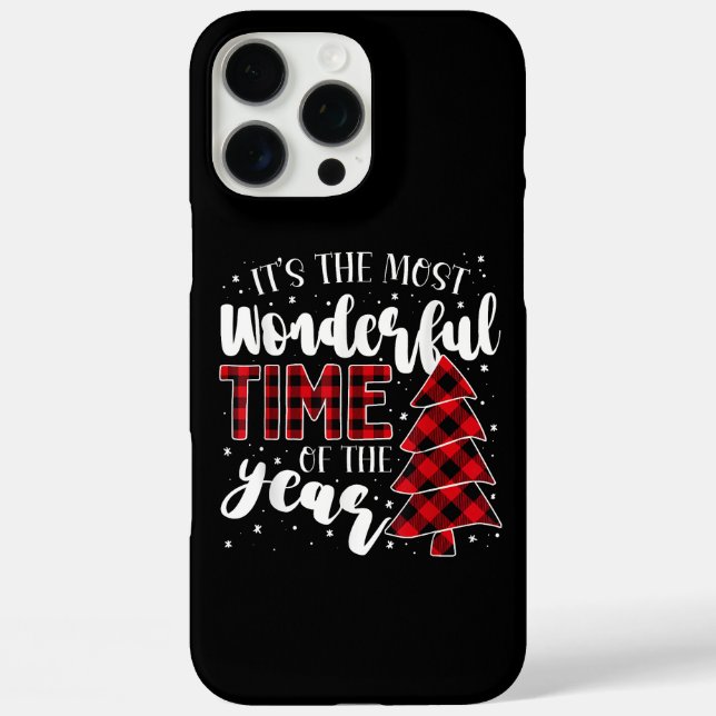 Christmas Trees It's the Most Wonderful Time of th Case-Mate iPhone Case (Back)