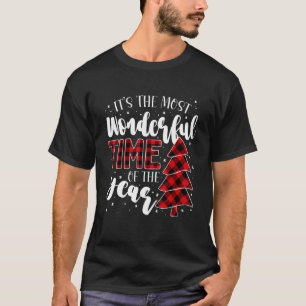 Christmas Trees It's the Most Wonderful Time of th T-Shirt