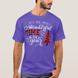 Christmas Trees Its The Most Wonderful Time Of The T-Shirt