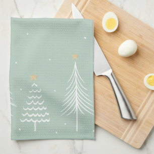 Christmas Trees Kitchen Towel
