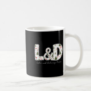 Christmas Trees Labor And Delivery Nurse Xmas Gift Coffee Mug