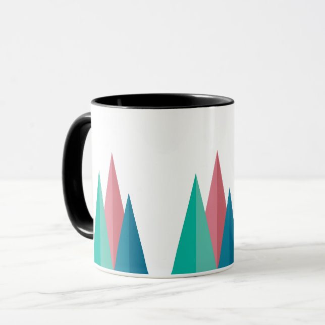 Christmas Trees Mug (Front Left)