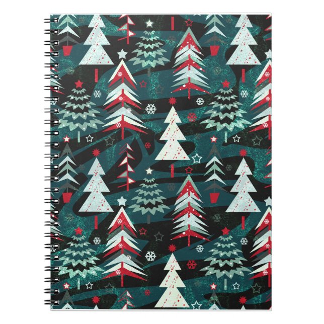 Christmas trees.  notebook (Front)