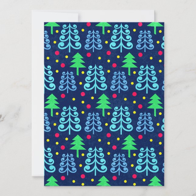 Christmas Trees Pattern (Front)