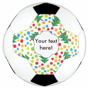Christmas trees pattern football