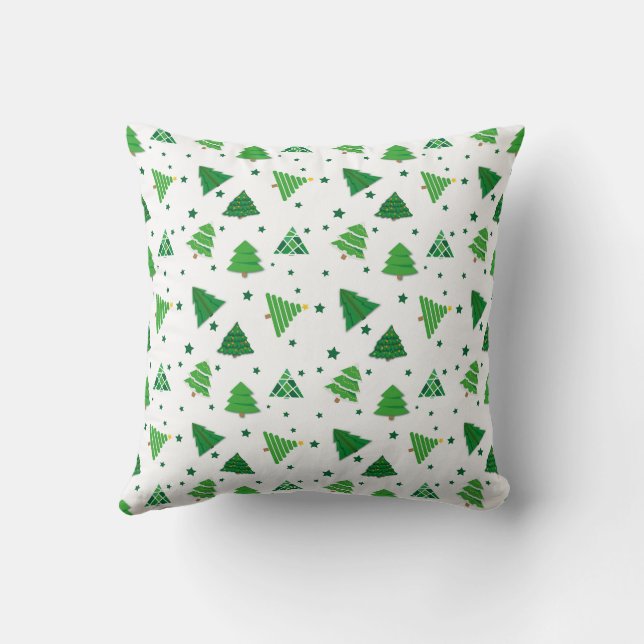 Christmas Trees - Pillow (Back)