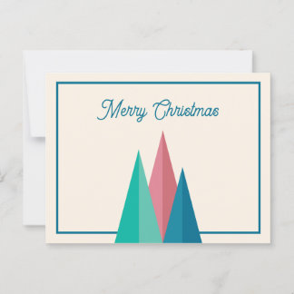 Christmas Trees Postcard