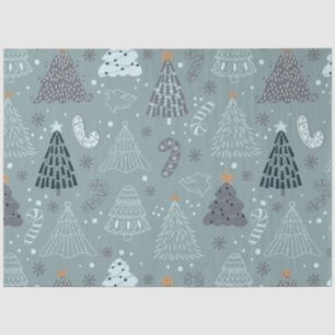 Christmas Trees Reindeer Candy Canes Christmas Tissue Paper