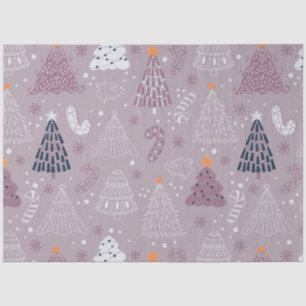 Christmas Trees Reindeer Candy Canes Christmas Tissue Paper