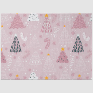 Christmas Trees Reindeer Candy Canes Christmas Tissue Paper