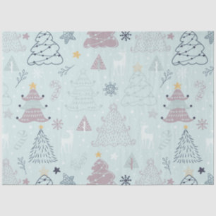 Christmas Trees Reindeer Candy Canes Christmas Tissue Paper