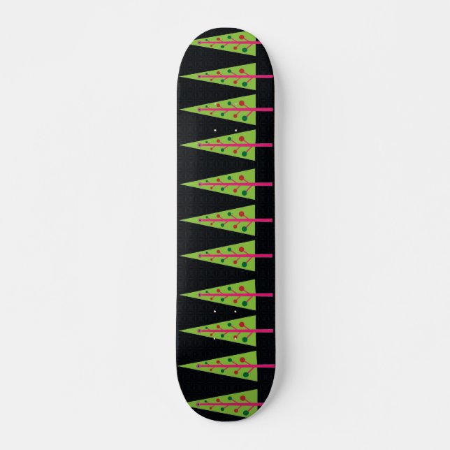 Christmas Trees Skateboard (Front)