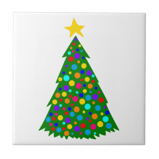 Christmas Trees Tile