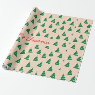 Christmas Trees Wrapping Paper