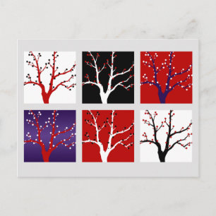 Christmas Trees Xmas Holiday Greetings Artistic