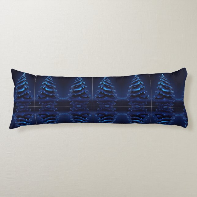 christmas tress Body Pillow (Front)