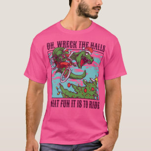 Christmas TRex Rider T-Shirt